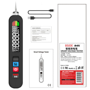 Tester Pen Detector de Tensión sin Contacto con Contacto Medida Tensión CA